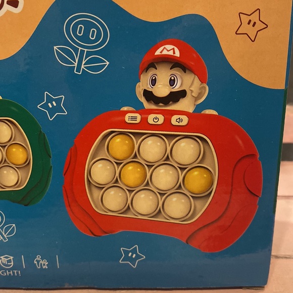 POP IT GAME MARIO SPEED PUSH MACHINE - Picture 3 of 4